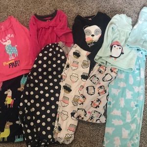 2t pajama lot